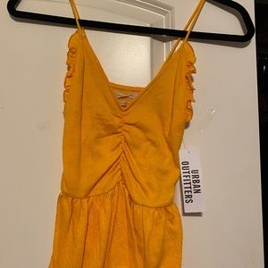 NEW WITH TAGS urban outfitters orange tank top
